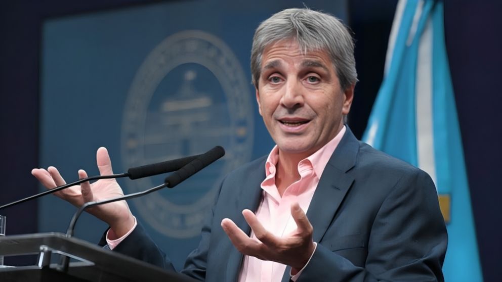 Luis Caputo adelantó de cuánto será la inflación en Argentina