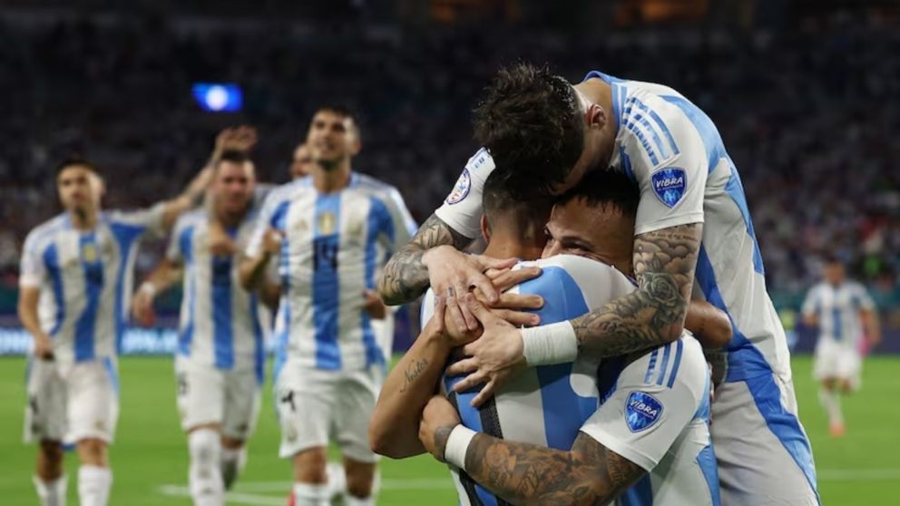 Argentina le ganó a Ecuador y clasificó a las semifinales de la Copa América 2024