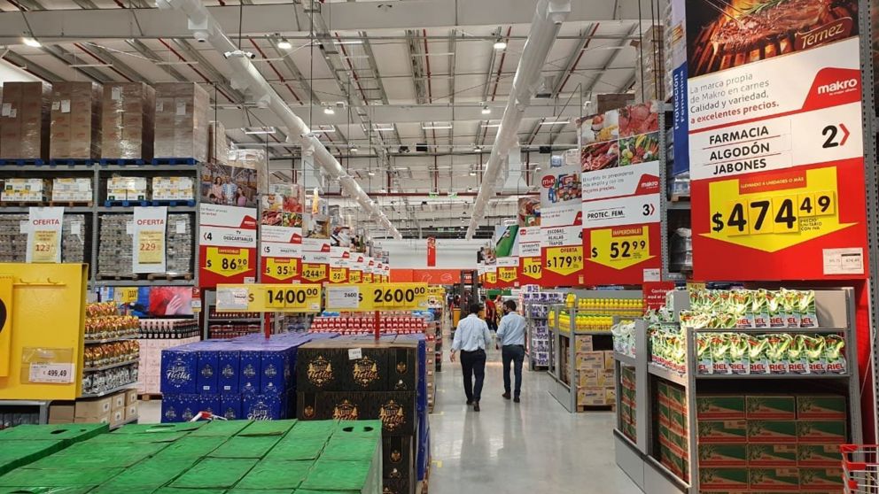 Fuerte suba de precios en supermercados
