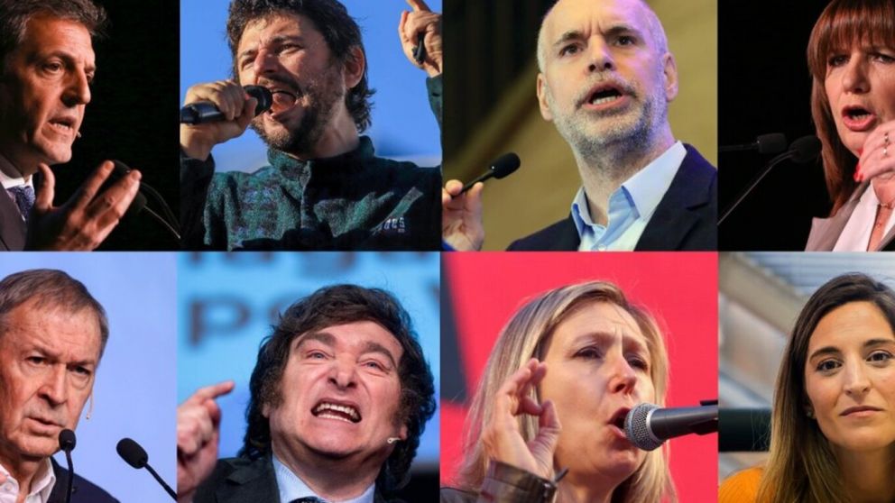 Son 27 candidatos que se presentarán en las elecciones PASO 2023
