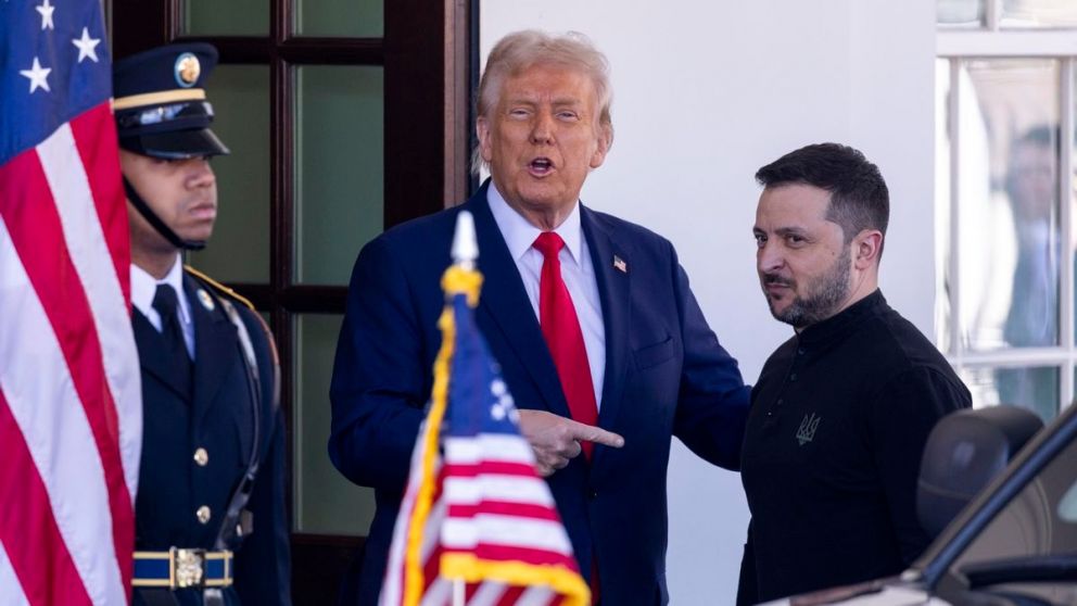Zelenskyy y Trump
