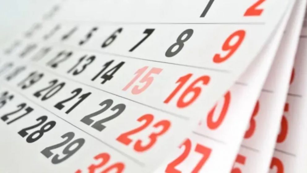 El calendario de feriados 2026 ya está confirmado.