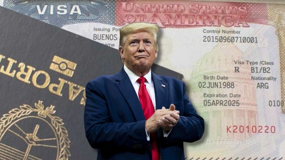 Donald Trump presentó un programa de visas para el Mundial 2026