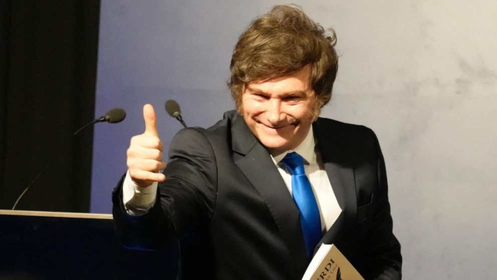 Javier Milei festejó el triunfo de José Antonio Kast en el balotaje presidencial en Chile.