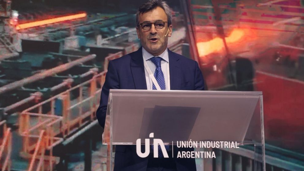 Martín Rappallini, presidente de la UIA