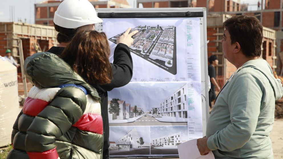 Avanza el segundo proyecto m�s importante de viviendas del pa�s en La Matanza
