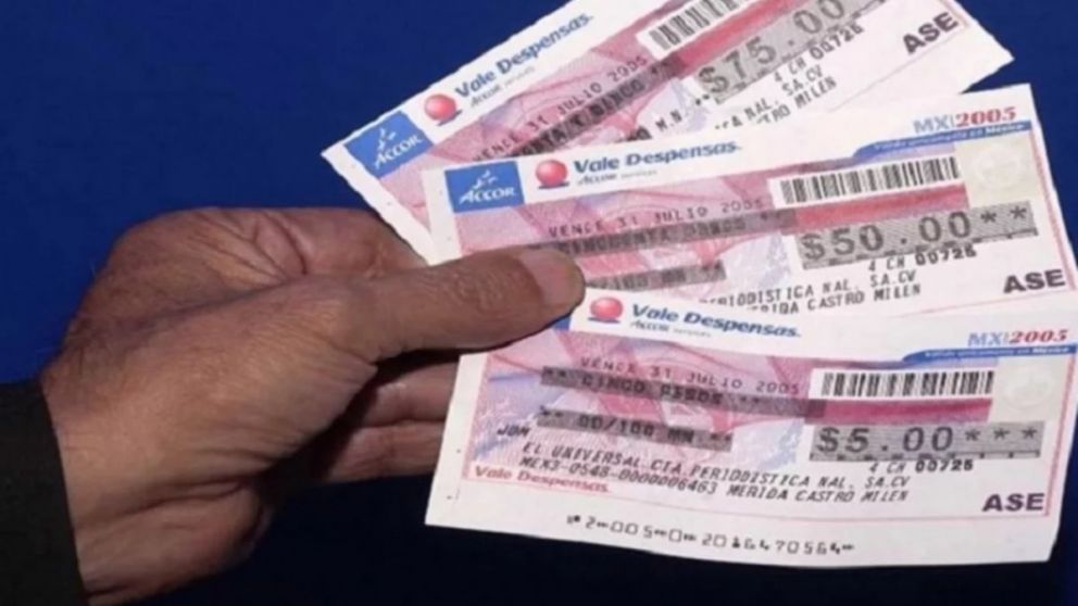 Regresan los tickets canasta