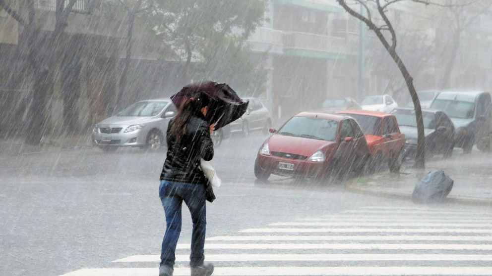 Clima: hay una alerta meteorol�gica amarilla por tormentas y fuertes vientos en seis provincias (Imagen ilustrativa).