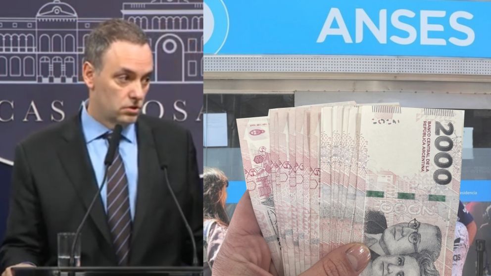 Manuel Adorni, habló sobre el bono para jubilados de octubre