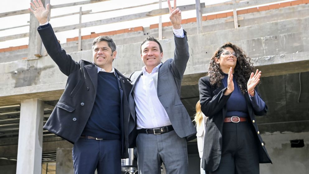 Luego del traspié electoral del domingo de Fuerza Patria, Kicillof retomó la agenda de gestión en Florencio Varela.