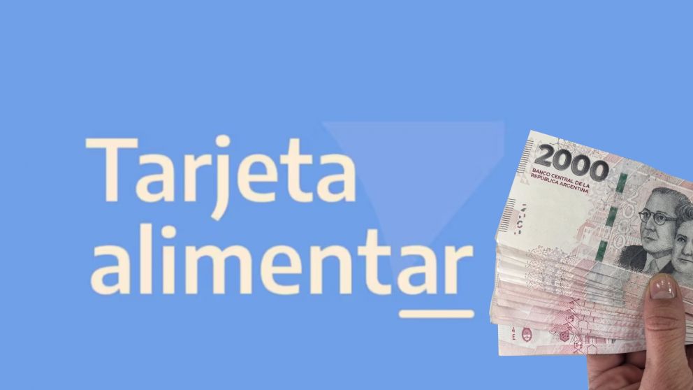 Tarjeta Alimentar: el monto de abril sigue siendo igual al del 2024