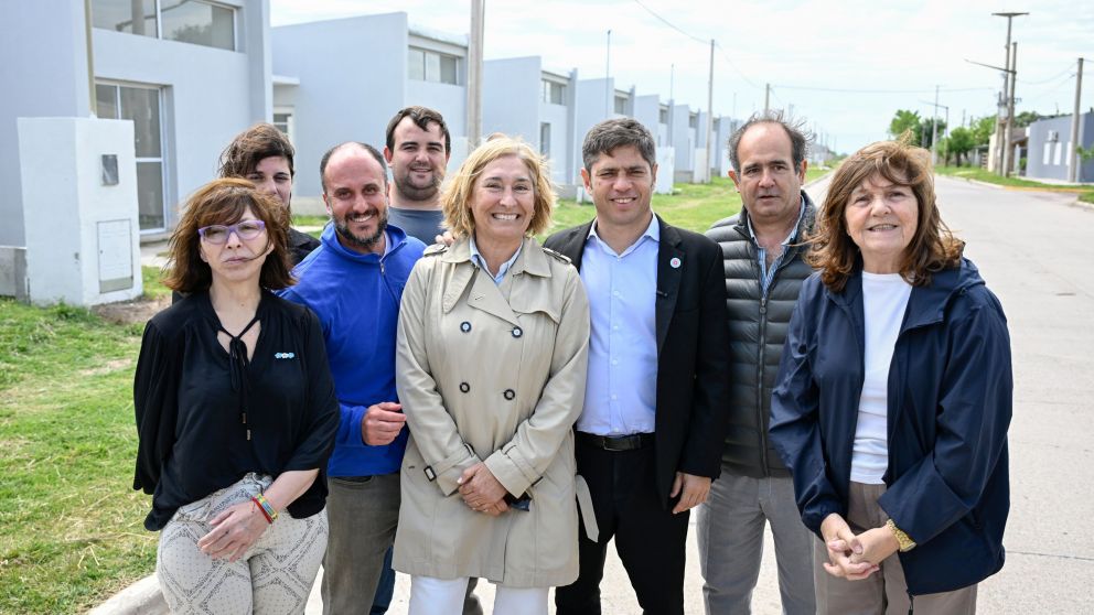 El Gobernador Kicillof, quien este miércoles recorrió el municipio de Carlos Tejedor, aseguró que