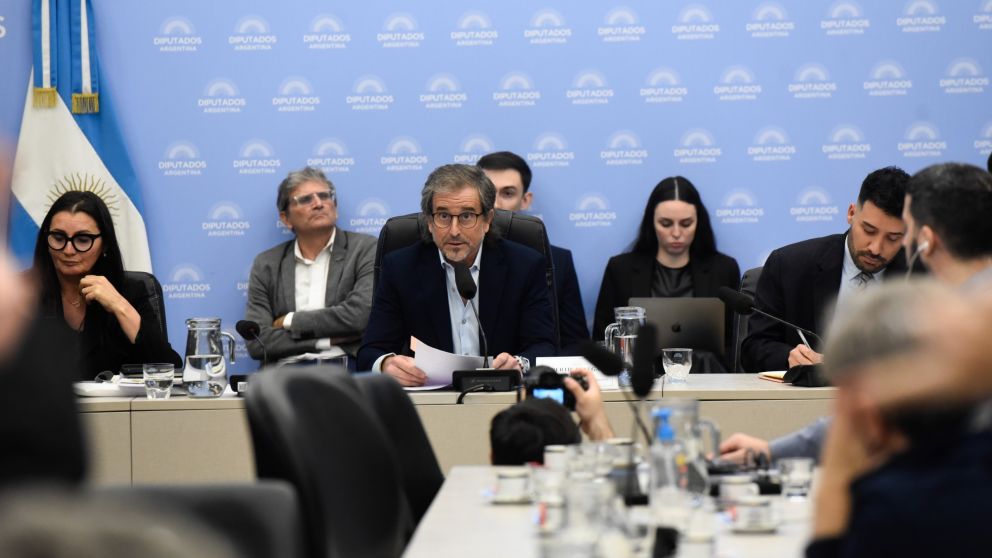 Benegas Lynch presidió la reunión de la Comisión de Presupuesto