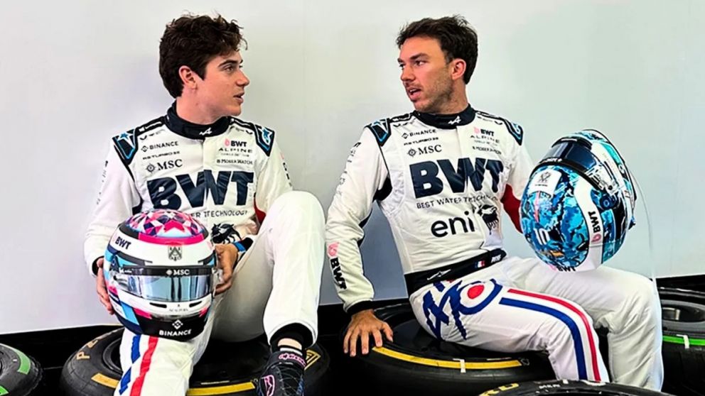 Franco y Pierre, los representantes de Alpine en la temporada 2025 de Fórmula 1.