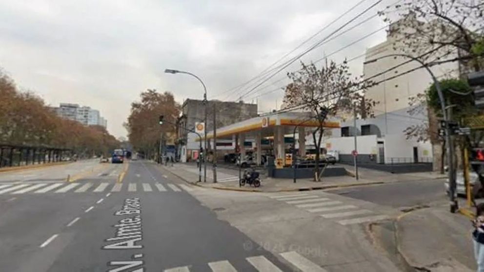 El operativo se realizó en la zona de la avenida Almirante Brown al 600.