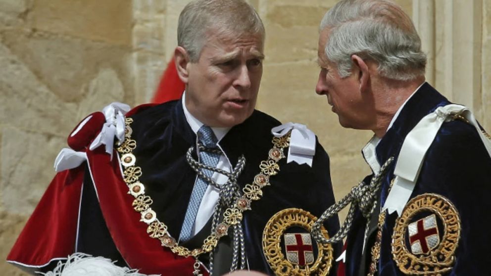 El príncipe Andrés de Inglaterra