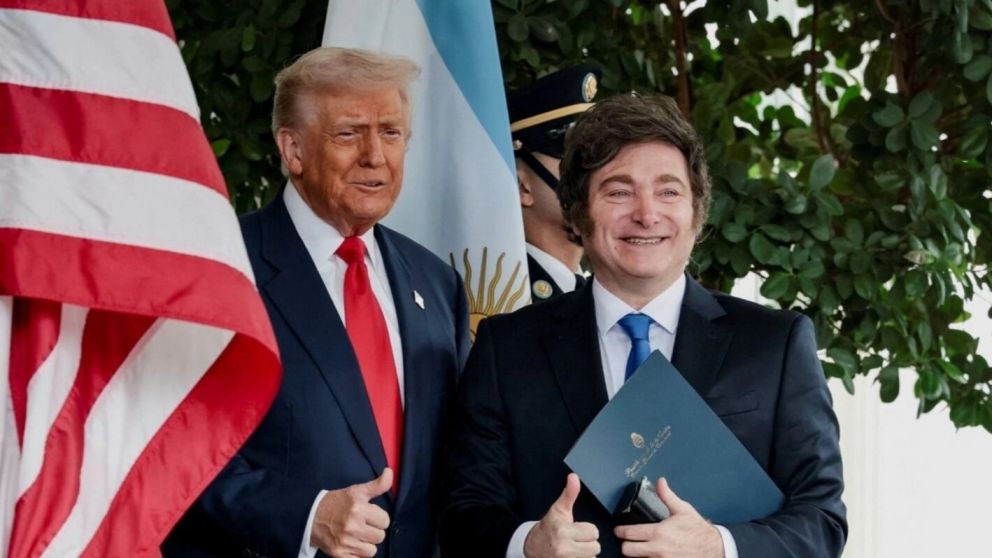 Donald Trump y Javier Milei.