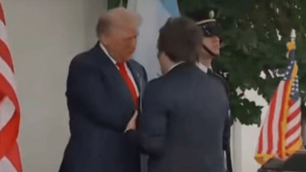 Javier Milei se reúne con Donald Trump en Washington DC.