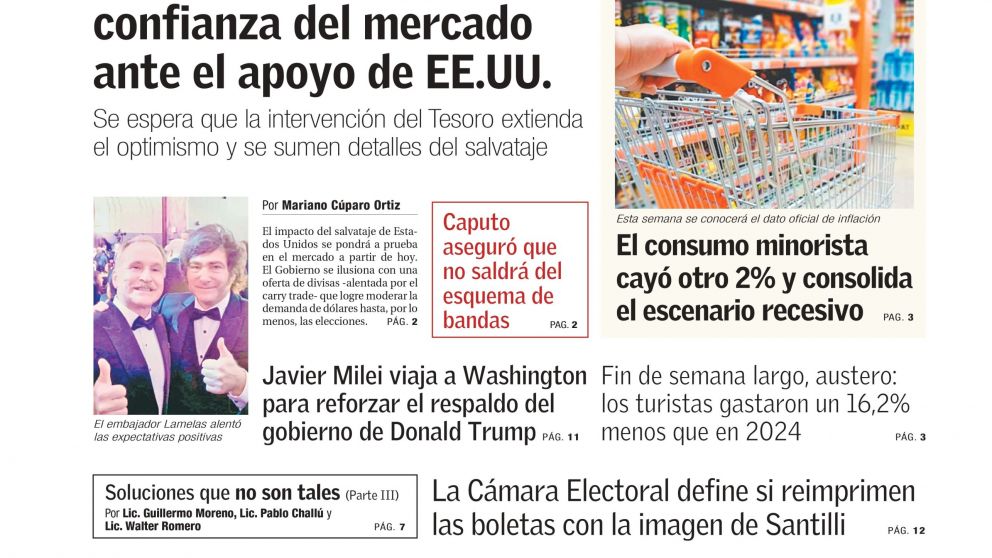 La tapa de BAE Negocios