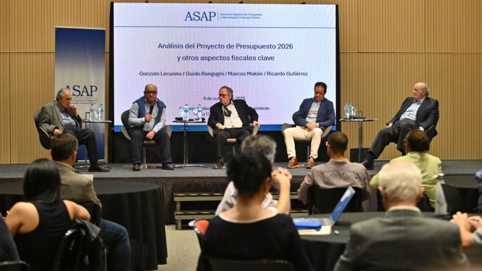 La exposición sobre el proyecto de ley de Presupuesto