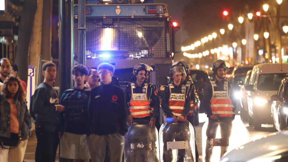 la generaci�n z retoma las calles de marruecos con menor convocatoria tras pausa de dos d�as