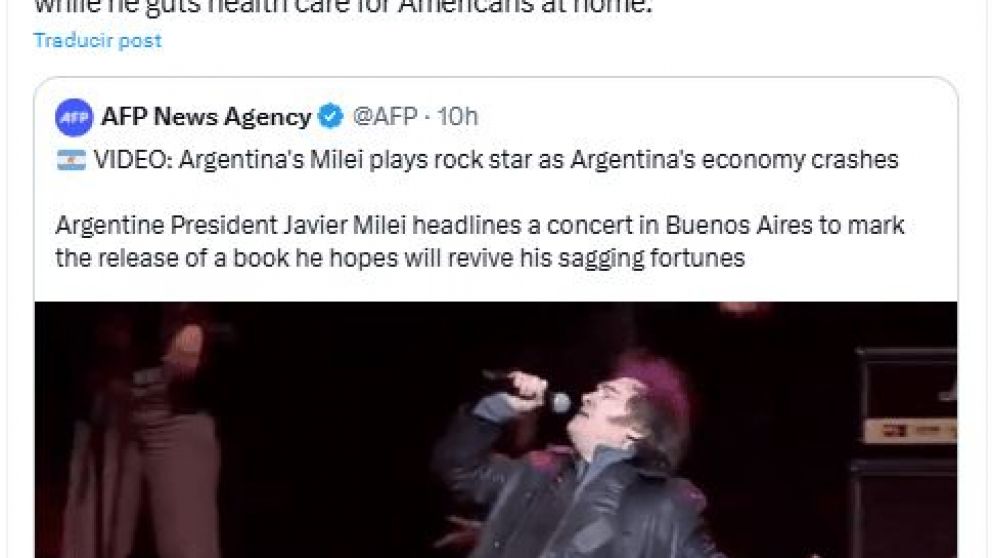 Una senadora demócrata apuntó contra Trump por Milei y la ayuda a Argentina: “Le da plata mientras recorta atención médica a los estadounidenses”