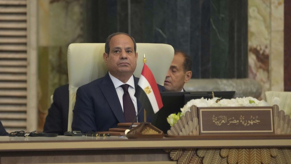 al Sisi destaca avances en diálogo entre Israel y Hamás e invita a Trump a Egipto