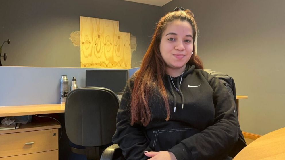Roció Colman cuenta cómo pudo conseguir su primer empleo en blanco