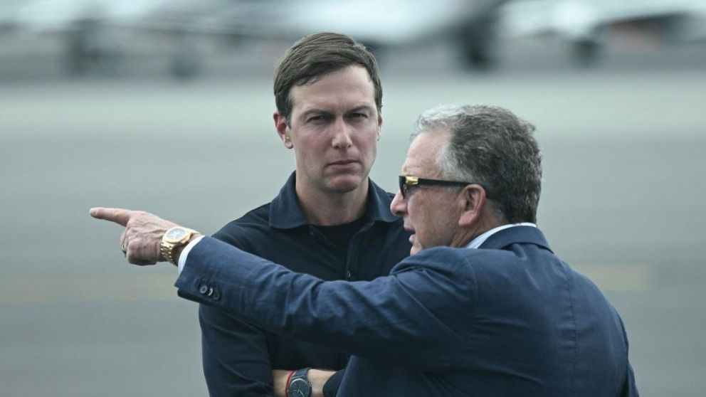 Jared Kushner y Steve Witkoff, los enviados de Trump para supervisar las negociaciones