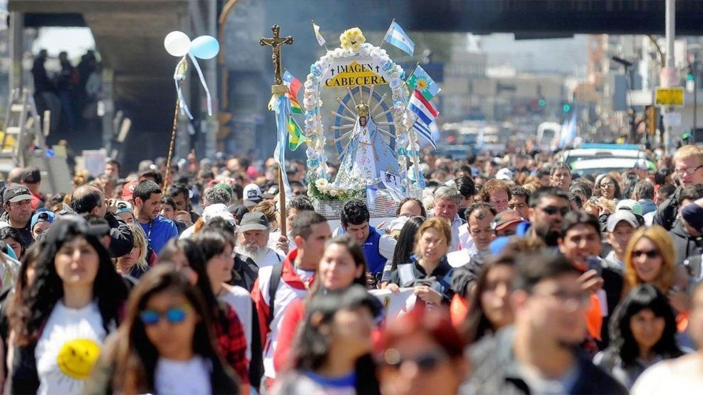 Este es el recorrido completo para la peregrinación a Luján: una por una, las calles afectadas