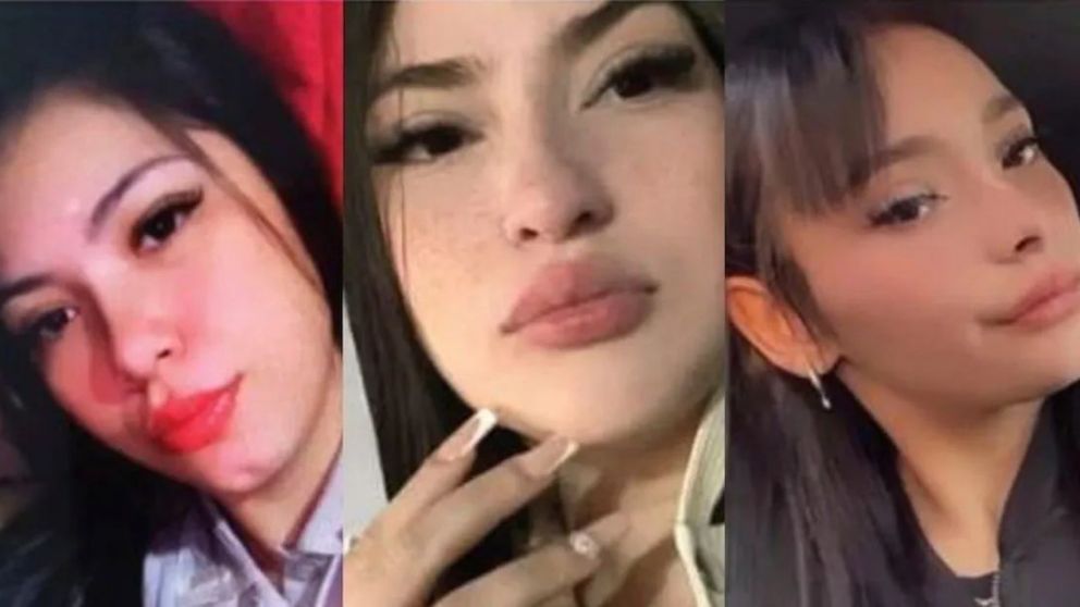 Brenda del Castillo (20), Morena Verdi (20) y Lara Morena Gutiérrez (15), las víctimas del triple crimen de Florencio Varela