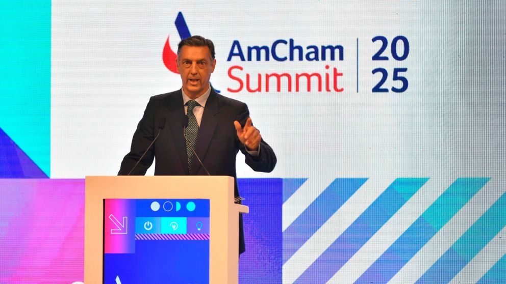 El el presidente de AmCham, Facundo Gómez Minujín
