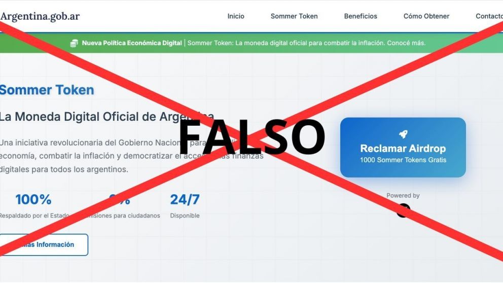 El Ministerio de Salud denunci� el hackeo del sitio donde se lanz� la criptomoneda.