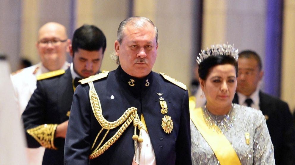 Ismail Ibrahim, heredero del sult�n de Johor.