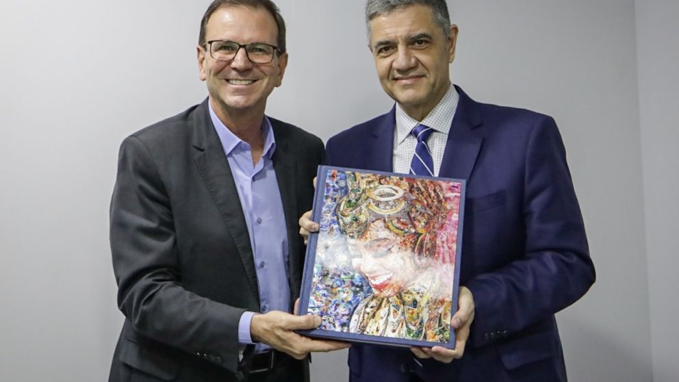 Macri junto a Paes