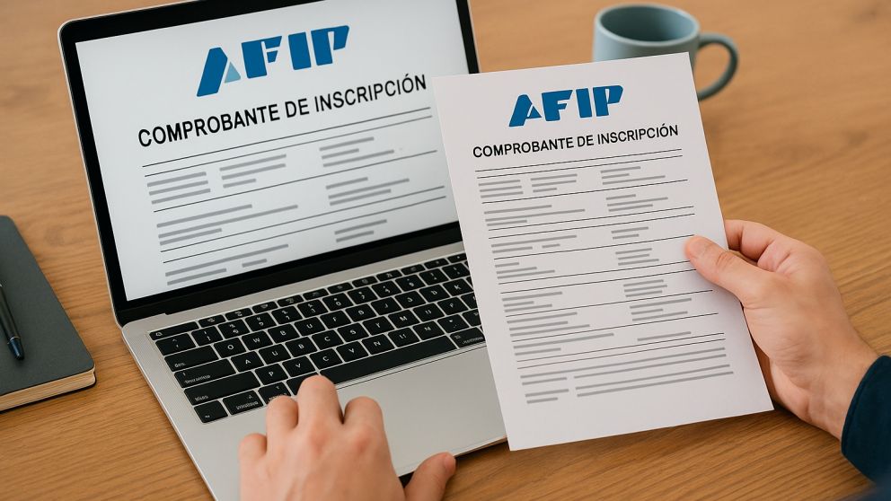 Cómo obtener el comprobante de inscripción en AFIP fácilmente