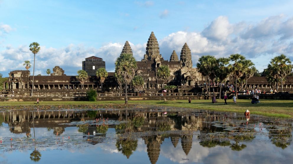 Angkor Wat en Camboya (Wikipedia)