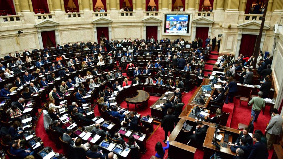 La sesi�n especial en la C�mara de Diputados est� convocada para las 13 (Foto NA).