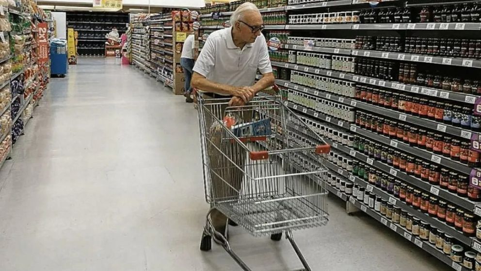 Los supermercados fueron los más afectados