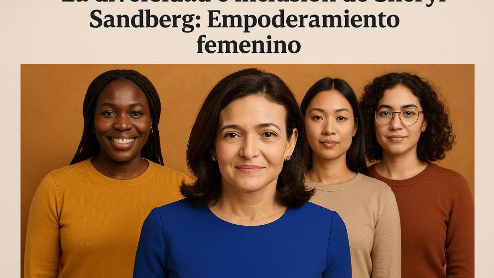 Sheryl Sandberg, una de las voces m�s influyentes en el �mbito empresarial, ha sido una defensora incansable de la diversidad e inclusi�n.
