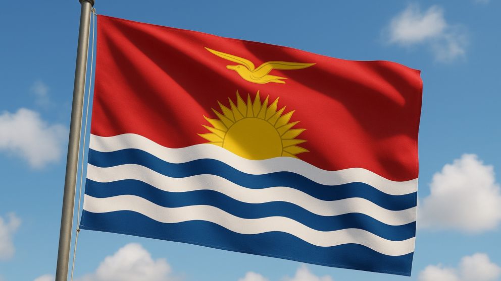 Mirá la fascinante historia y simbolismo detrás de la bandera de Kiribati, un emblema que refleja la belleza y singularidad de este archipiélago en el Océano Pacífico.