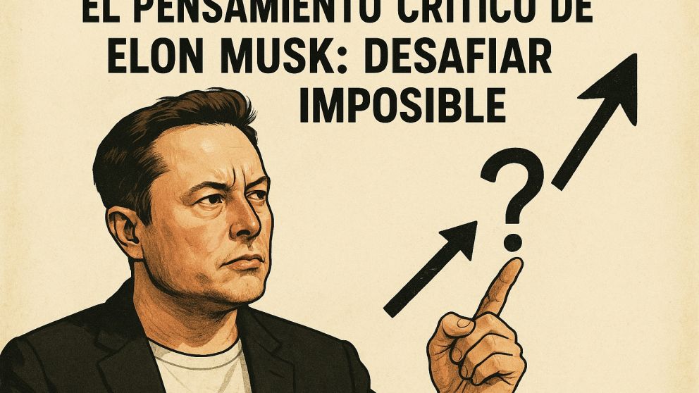 Elon Musk es conocido por su capacidad para desafiar lo imposible y transformar industrias enteras. Su pensamiento crítico y enfoque innovador han sido clave en su éxito.