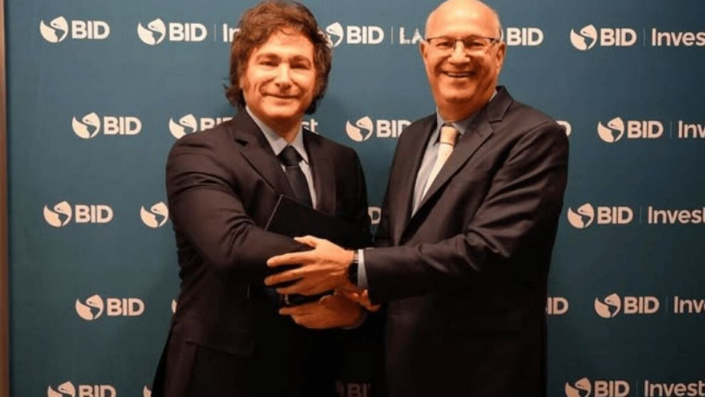 Javier Milei recibi� a Ilan Goldfajn en Casa Rosada