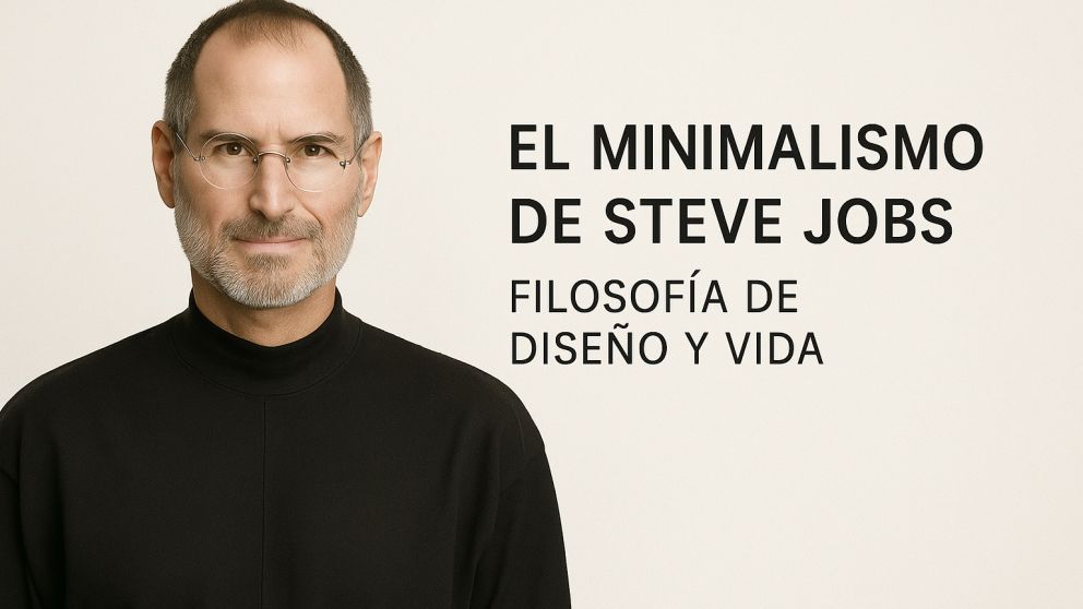 Descubre c�mo el minimalismo de Steve Jobs no solo transform� el dise�o de productos tecnol�gicos, sino tambi�n su enfoque de vida.