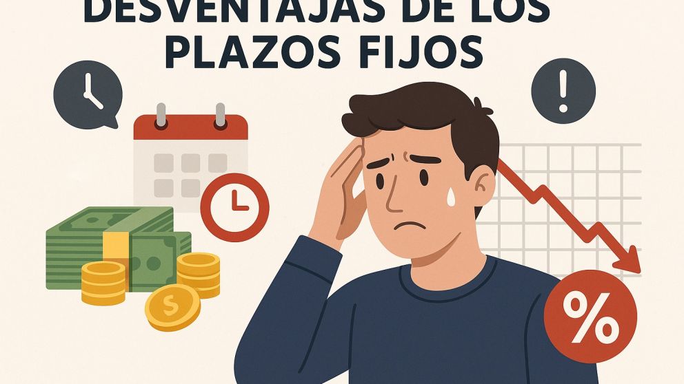 Los plazos fijos son una opción popular para quienes buscan invertir de manera segura, pero no todo es color de rosa.