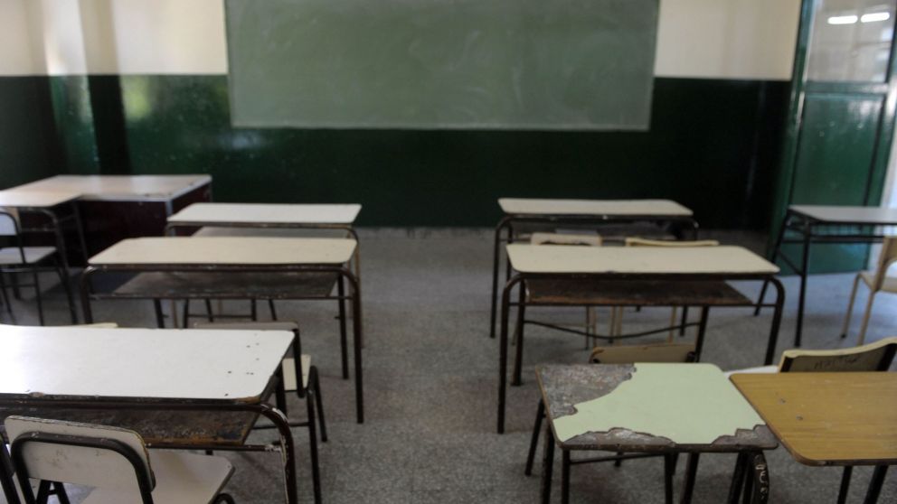 Este colegio detuvo sus clases tras los incidentes