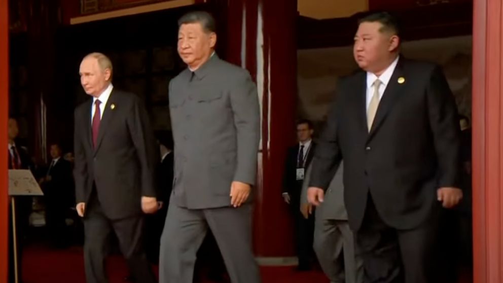 Putin, Xi y Kim, la imagen de la alianza que alarma a los líderes europeos