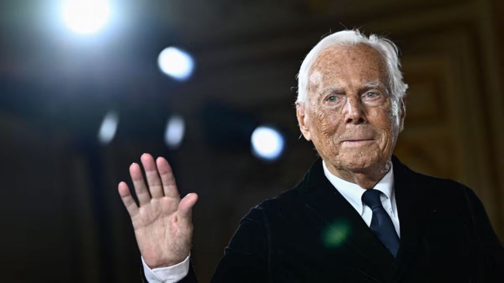Falleció Giorgio Armani.
