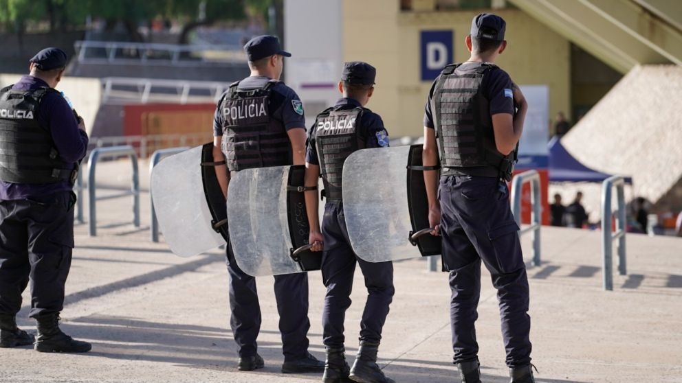 Operativo de seguridad para Argentina vs. Venezuela