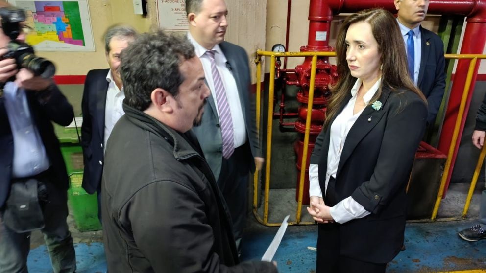 Tenso diálogo, Crespo del Sutna y la Vicepresidenta